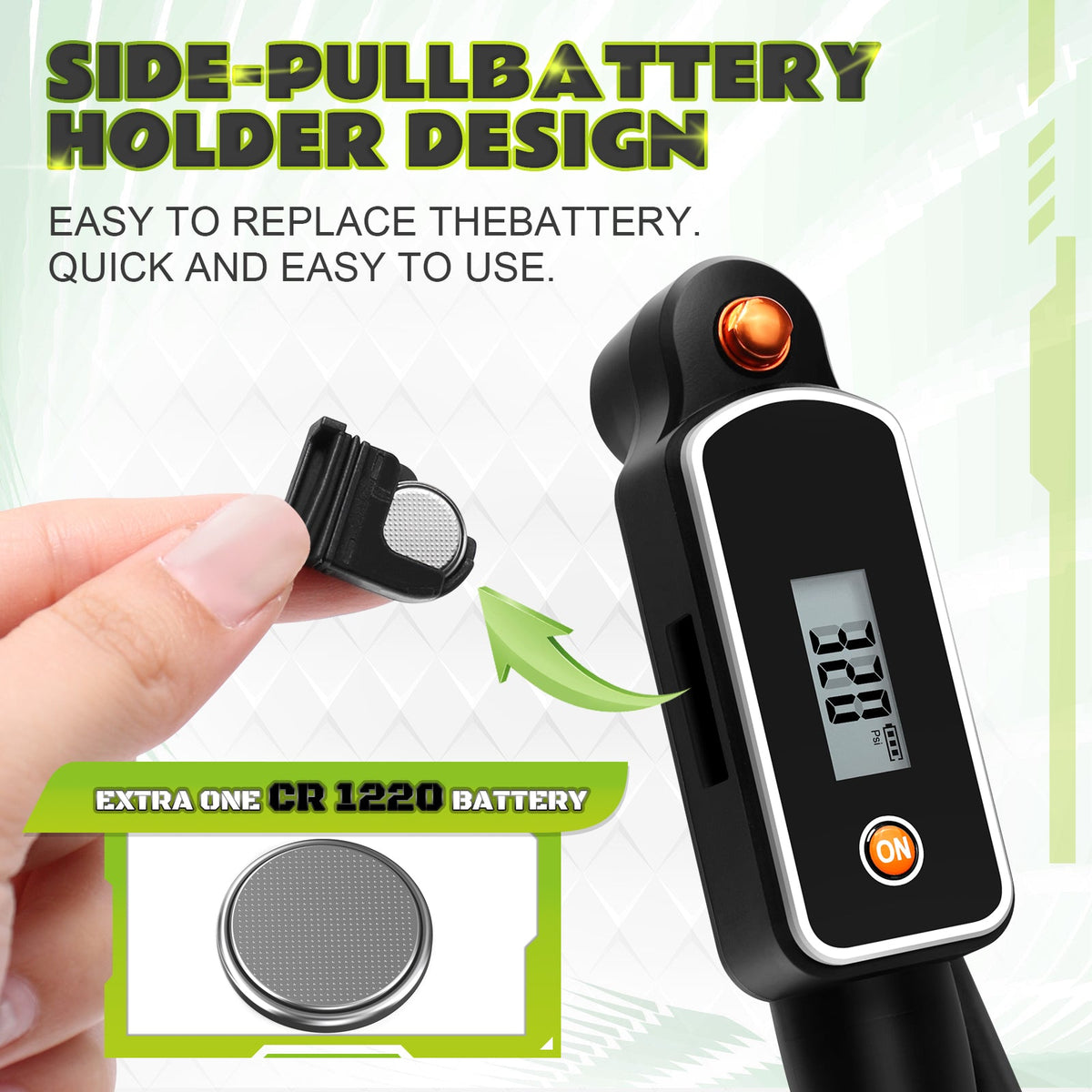 Digital Bike Shock Pump