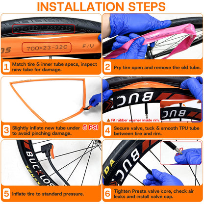 TPU Bike Inner Tube 2PCS