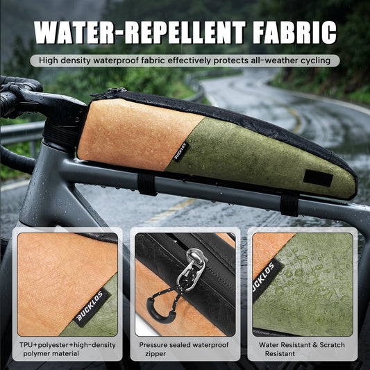 0.9L Waterproof Top Tube Bike Bag